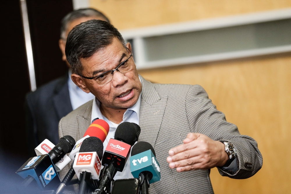 Home Minister Datuk Seri Saifuddin Nasution Ismail said a decent grasp of the national language is one of the ministry’s main considerations when granting citizenship applications, as this followed a similar criterion employed by other countries. — Picture by Sayuti Zainudin 