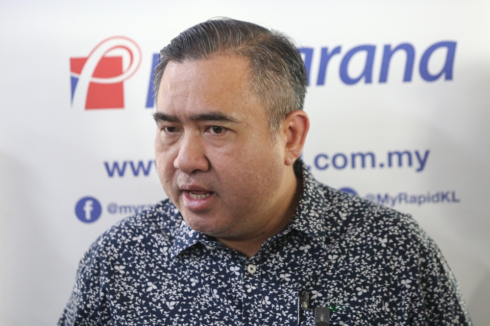 Transport Minister Anthony Loke said MOT is now making all the necessary arrangements to merge the two regulators into one single regulator for both technical and economic regulations. — Picture by Yusof Mat Isa