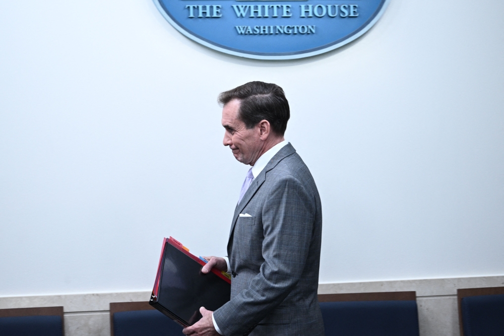 US concerns have been rising about the potential for escalation of the war between Israel and Hamas militants, although Washington has rejected calls for a ceasefire as it says that ally Israel has a right to self-defence. National Security Council spokesman John Kirby told reporters at the White House. — AFP pic