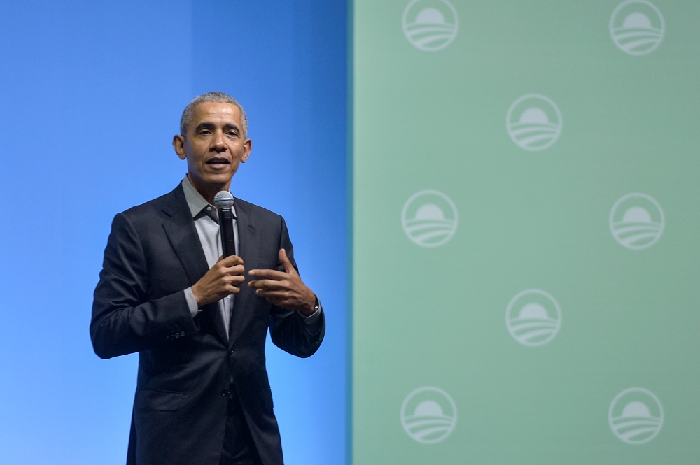 Some of Israel’s actions in its war against Hamas, like cutting off food and water for Gaza, could harden Palestinian attitudes for generations and weaken international support for Israel, former US President Barack Obama said yesterday. — Picture by Shafwan Zaidon