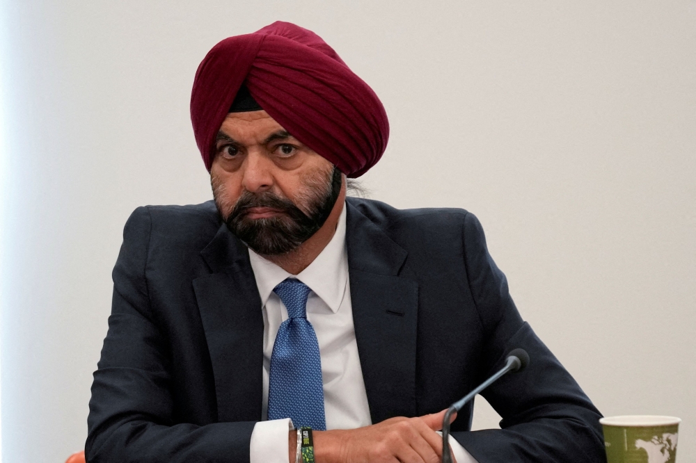 World Bank president Ajay Banga participates in global infrastructure and investment forum in New York September 21, 2023. — Reuters pic