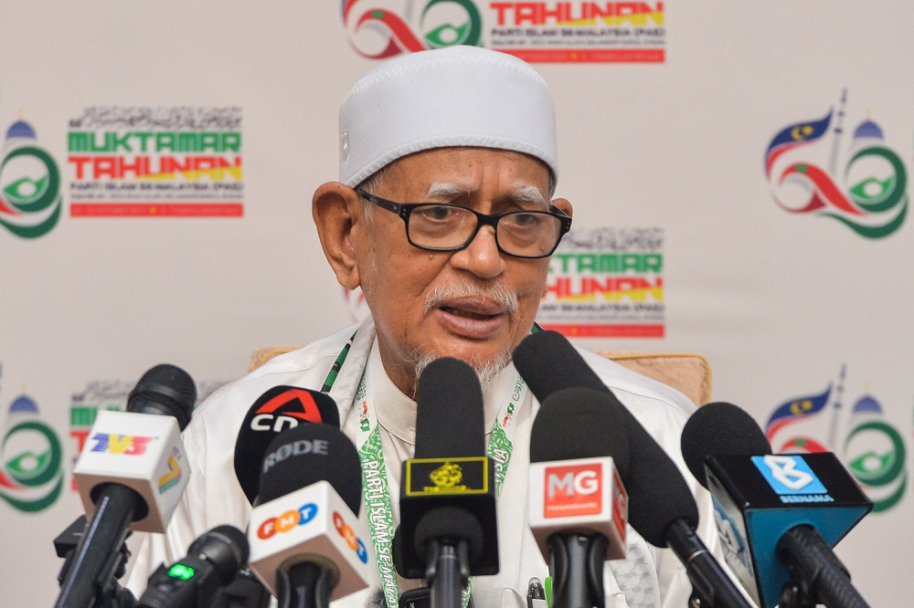 Although he did not state the incident or the case, the PAS president could likely be referring to the constitutional challenge raised by lawyer Nik Elin Zurina Nik Abdul Rashid against the Kelantan state government. — Picture by Miera Zulyana