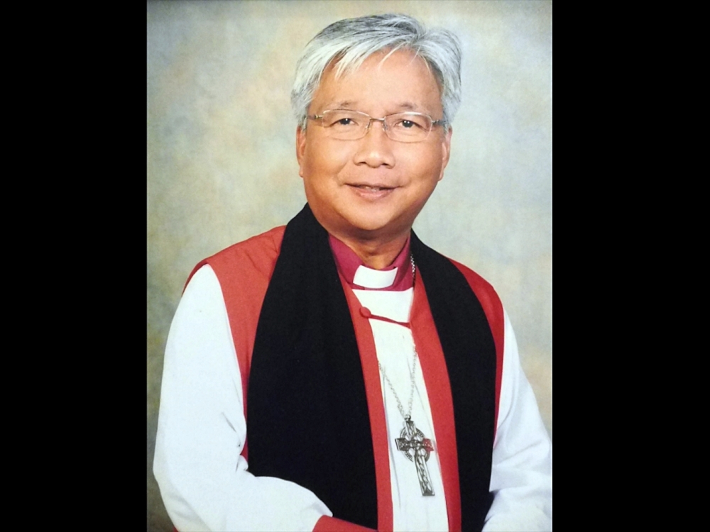 Rt Revd Datuk Danald Jute, the Bishop of Kuching and President of Anglican Mission Schools, appealed to the respective principals, headmasters and headmistresses in Sarawak to exercise restraint on any matter involving the ongoing Israel-Palestine conflict. — Borneo Post pic 