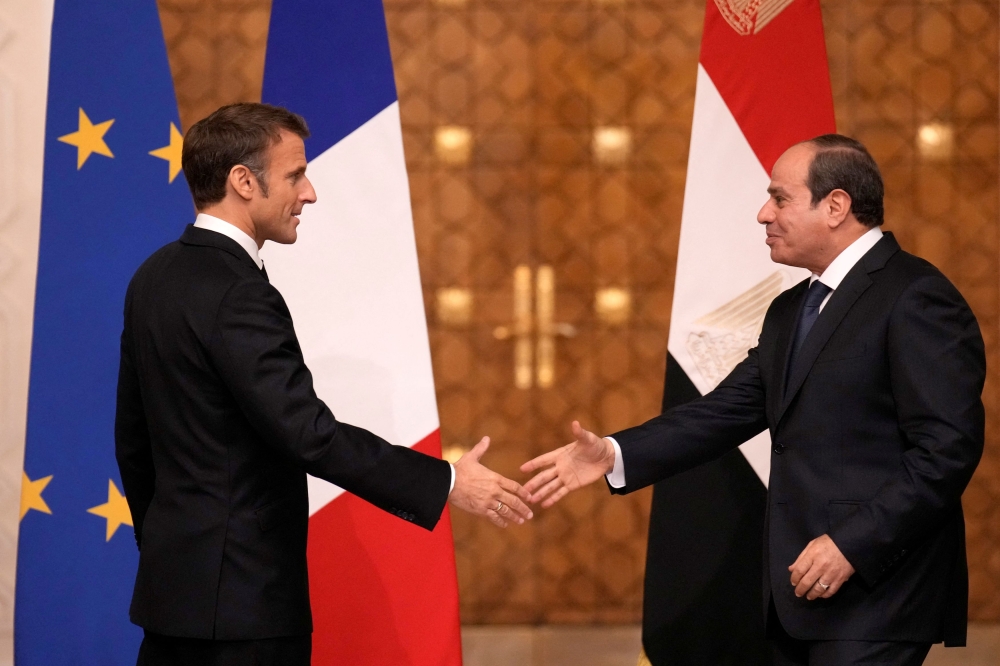 French President Emmanuel Macron said that it was essential to get fuel supplies to hospitals, adding that a French navy ship would arrive soon to help bring support to Gaza hospitals and a plane will arrive in Egypt with key supplies