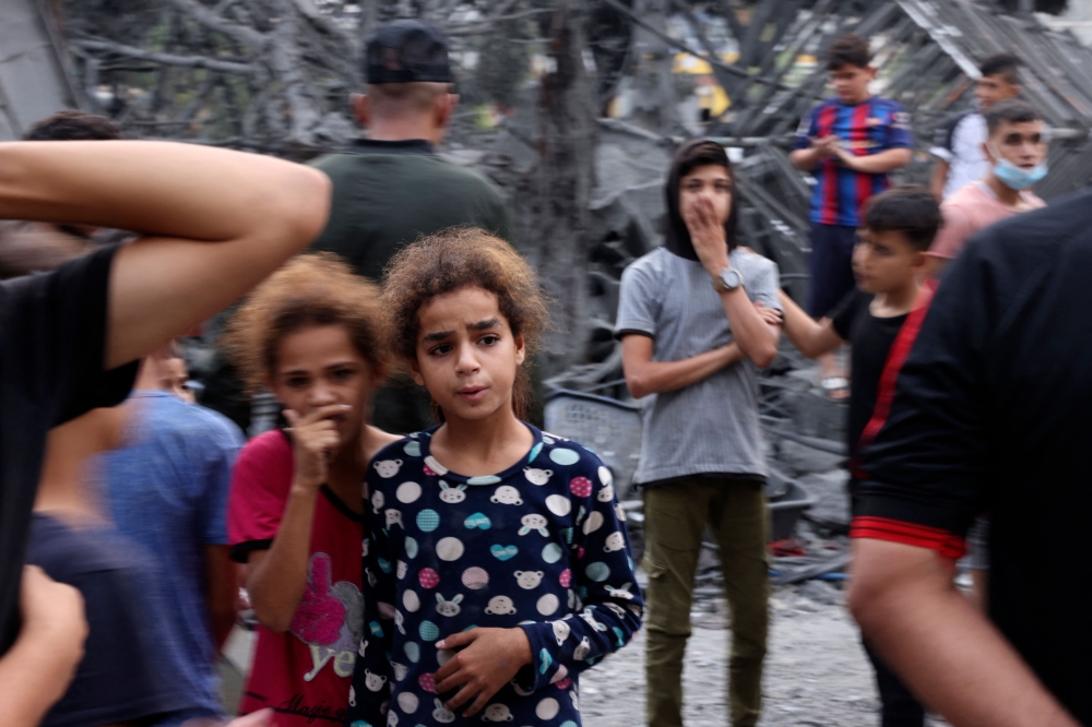 The war has sparked fears of a regional conflagration if it draws in more of Israel’s enemies, with Iran’s top diplomat on Wednesday accusing Israel of carrying out genocide in Gaza. — AFP pic