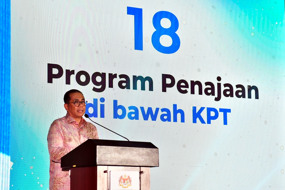 Higher Education Minister Datuk Seri Mohamed Khaled Nordin said the raise would benefit 24,729 students under the ministry’s sponsorship programme locally and abroad, and will have a financial implication of around RM30.78 million. — Bernama pic 