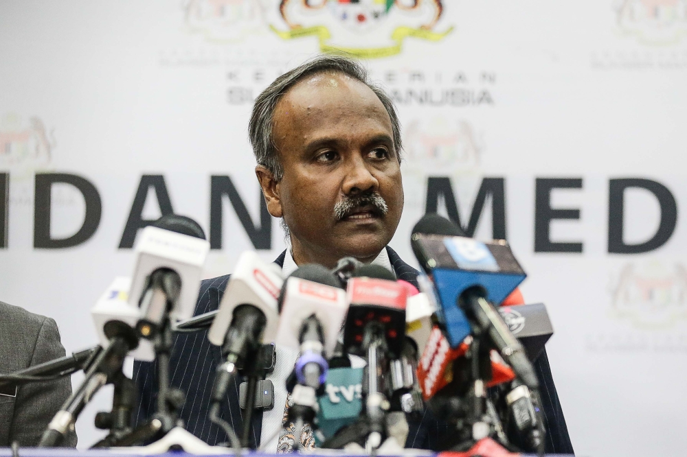 Human Resources Minister V. Sivakumar said he had been called in for the proceedings next Thursday (November 2) as HRD Corp was a Company Limited by Guarantee (CLBG) under the supervision of the ministry. — Picture by Sayuti Zainudin