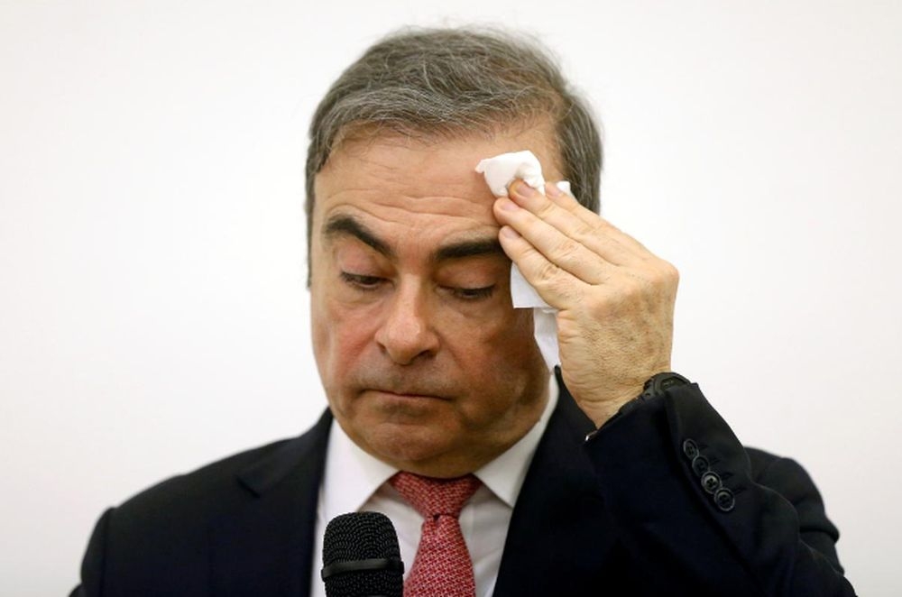 File photo of former Nissan chairman Carlos Ghosn attending a news conference at the Lebanese Press Syndicate in Beirut, Lebanon January 8, 2020. - Reuters pic