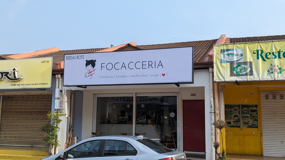 The front of Ling’s Focacceria.