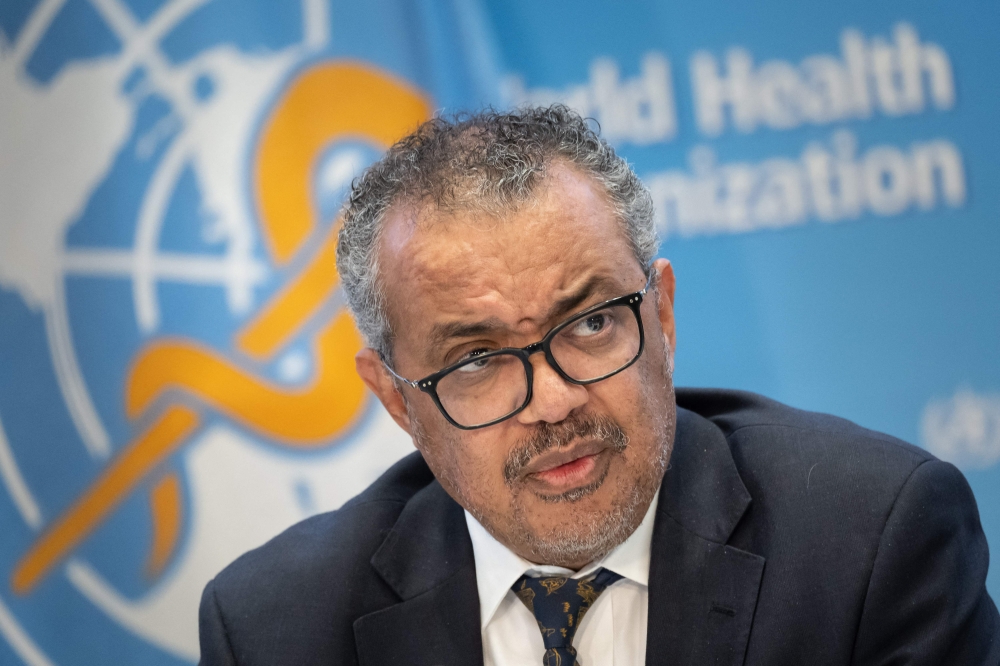 WHO Director-General Tedros Adhanom Ghebreyesus said on website X(formerly Twitter) that reports of an evacuation were 'deeply concerning'. — AFP pic
