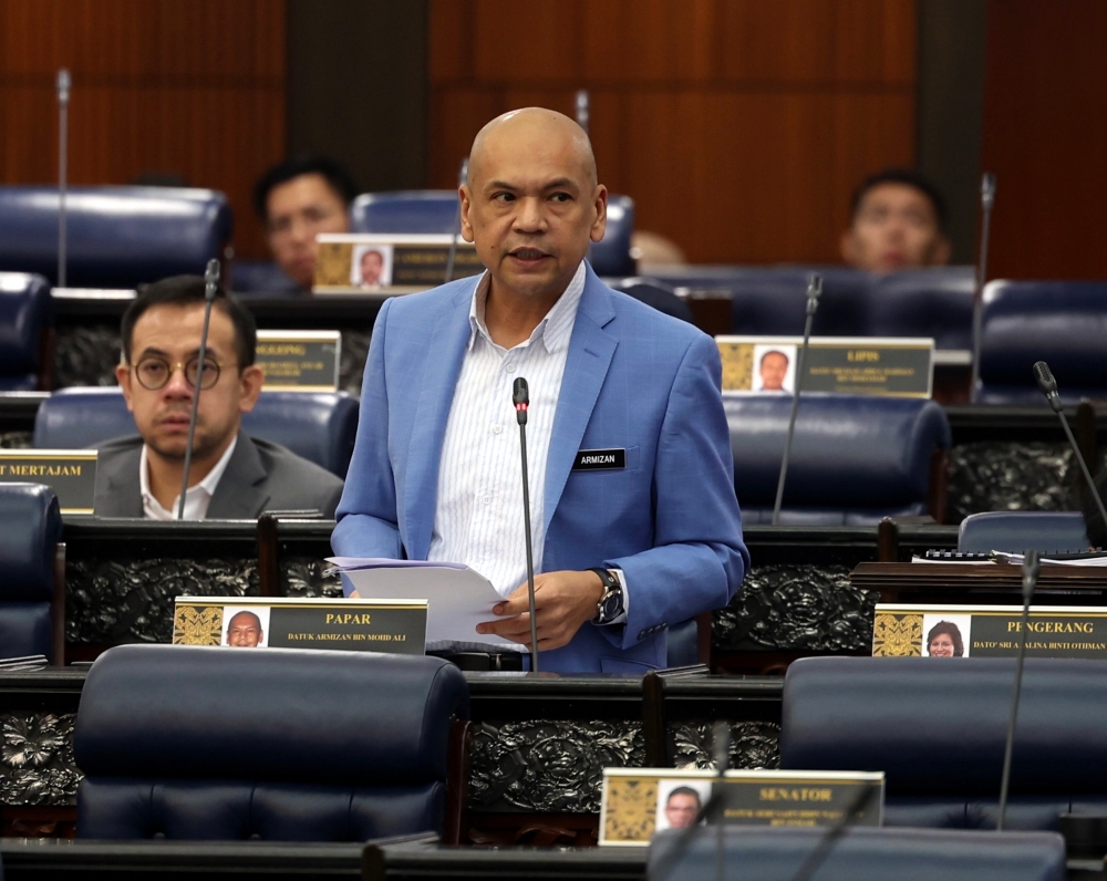 Minister in the Prime Minister’s Department in charge of Sabah, Sarawak Affairs and Special Functions Datuk Armizan Mohd Ali said the formula for Sabah and Sarawak’s special grant has yet to be finalised. — Bernama pic