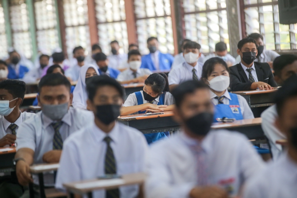 According to the Defence Ministry, the proposed new National Service Training Programme dubbed PLKN 3.0 will not involve Form Five students who will sit for their SPM examinations. — File picture by Farhan Najib