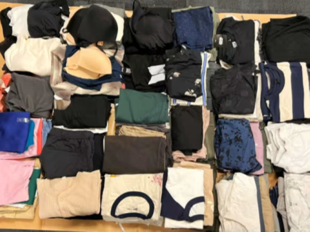 A photo of the clothing seized by the Singapore police. — Picture courtesy of Singapore Police Force via TODAY