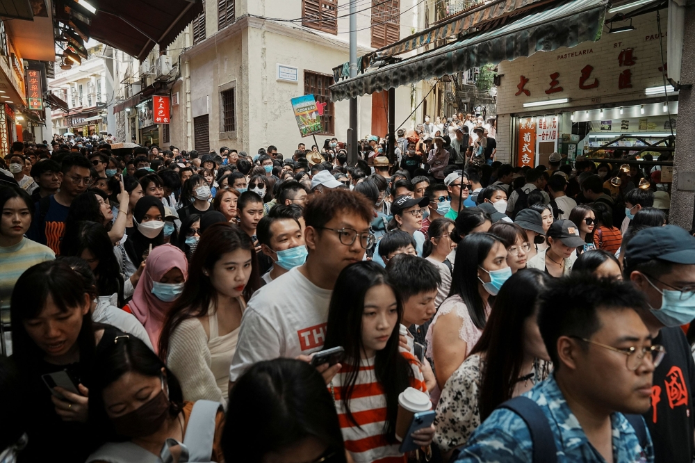 The poll will help provide a basis to monitor China’s population developmental changes and for the government and Communist Party to formulate national economic, social development and population related policies, it said.— Reuters pic