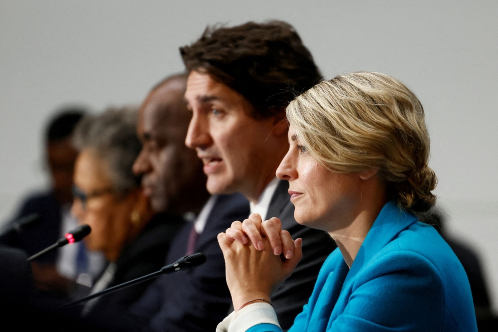 The Atlantic region is a Liberal stronghold, but Trudeau’s support in the four coastal provinces has plummeted since June when the carbon tax came into effect there. — Reuters pic