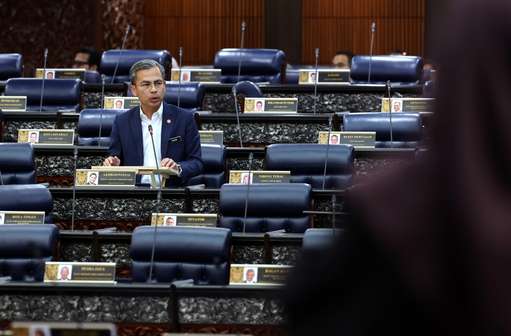 Communications and Digital Minister Fahmi Fadzil said mobile network operators and Digital Nasional Bhd are expected to sign a share subscription agreement this month. — Bernama pic