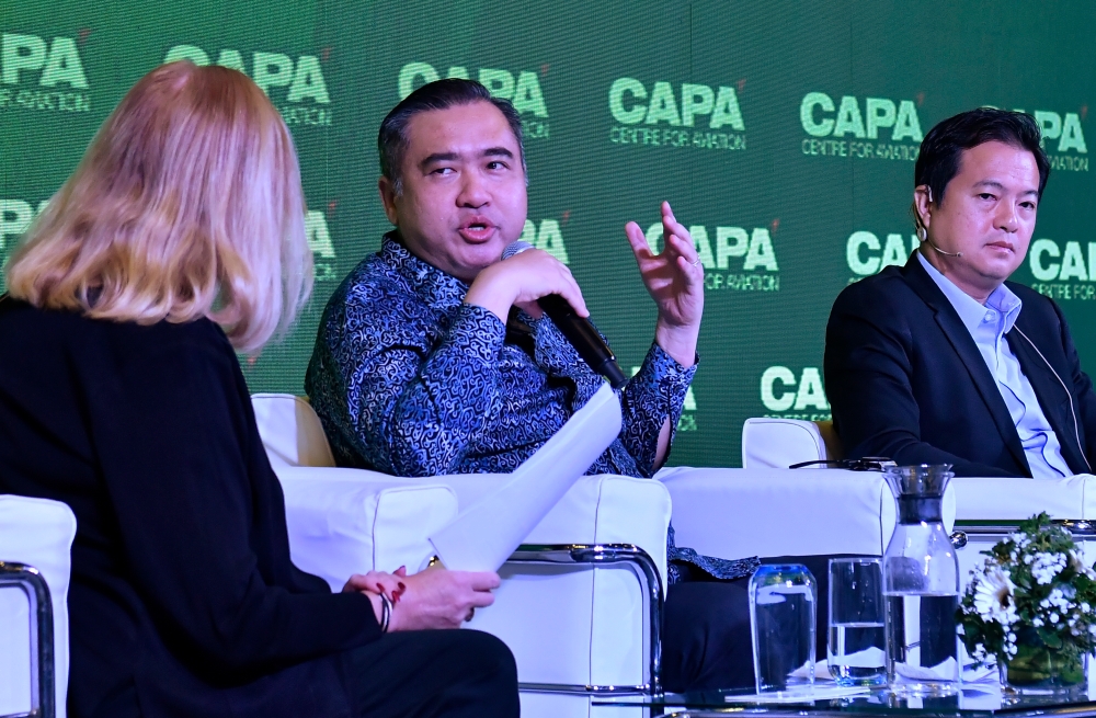 Transport Minister Anthony Loke said it includes a new financing model to determine whether any private parties are interested in covering the cost of the project, system management and the operation of the HSR. — Bernama pic 