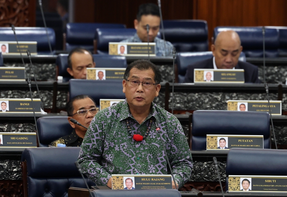 Deputy Minister in the Prime Minister’s Department (Sabah, Sarawak Affairs, and Special Functions) Datuk Wilson Ugak Kumbong said that the issue of educational autonomy for Sabah and Sarawak was raised during the MA63 Technical Committee Meeting chaired by Deputy Prime Minister Datuk Seri Fadillah Yusof last March. — Bernama pic 