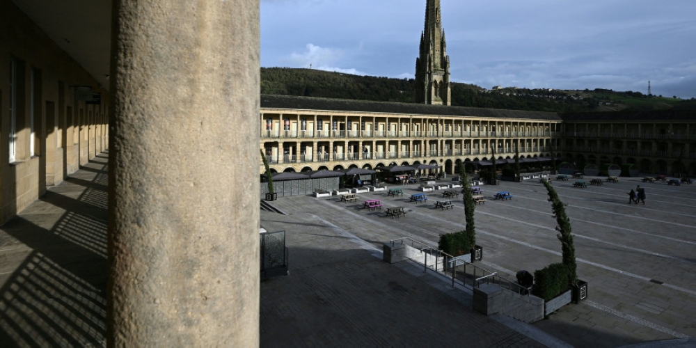 Piece Hall was built in 1779 as a marketplace for local cloth-makers. — AFP pic