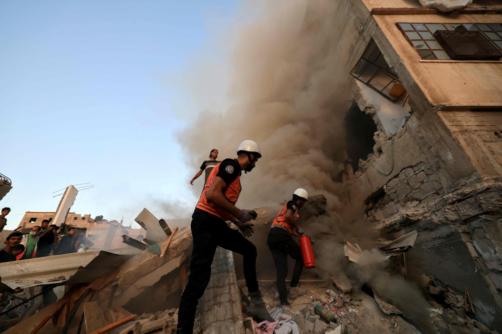 According to media rights watchdog Reporters Without Borders (RSF), more than 30 journalists have been killed since the beginning of the war between Israel and Hamas. — AFP pic