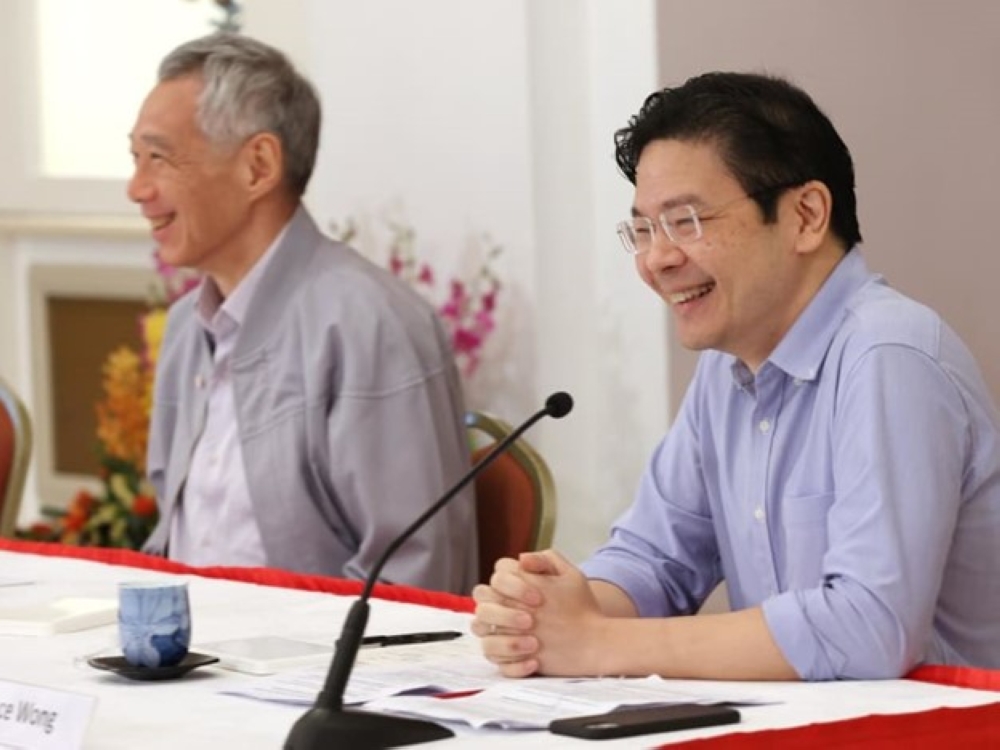 Prime Minister Lee Hsien Loong said today that he will be handing over the leadership reins to Deputy Prime Minister Lawrence Wong before the next General Election. — TODAY pic