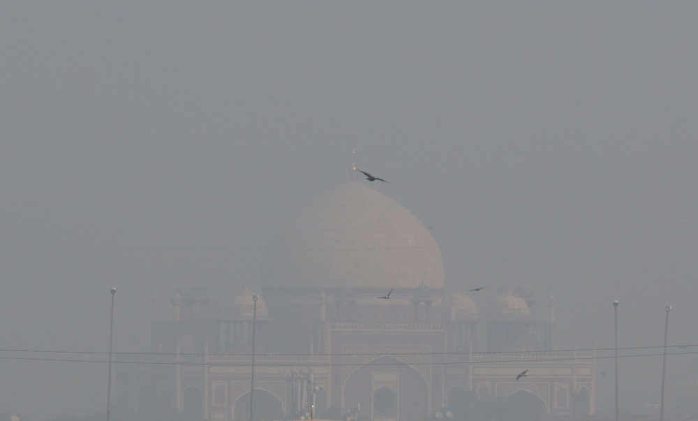 New Delhi often ranks among the world’s top polluted cities every year ahead of the onset of winters in November, when calm winds, low temperatures trap pollutants emitted from many sources. — Reuters pic