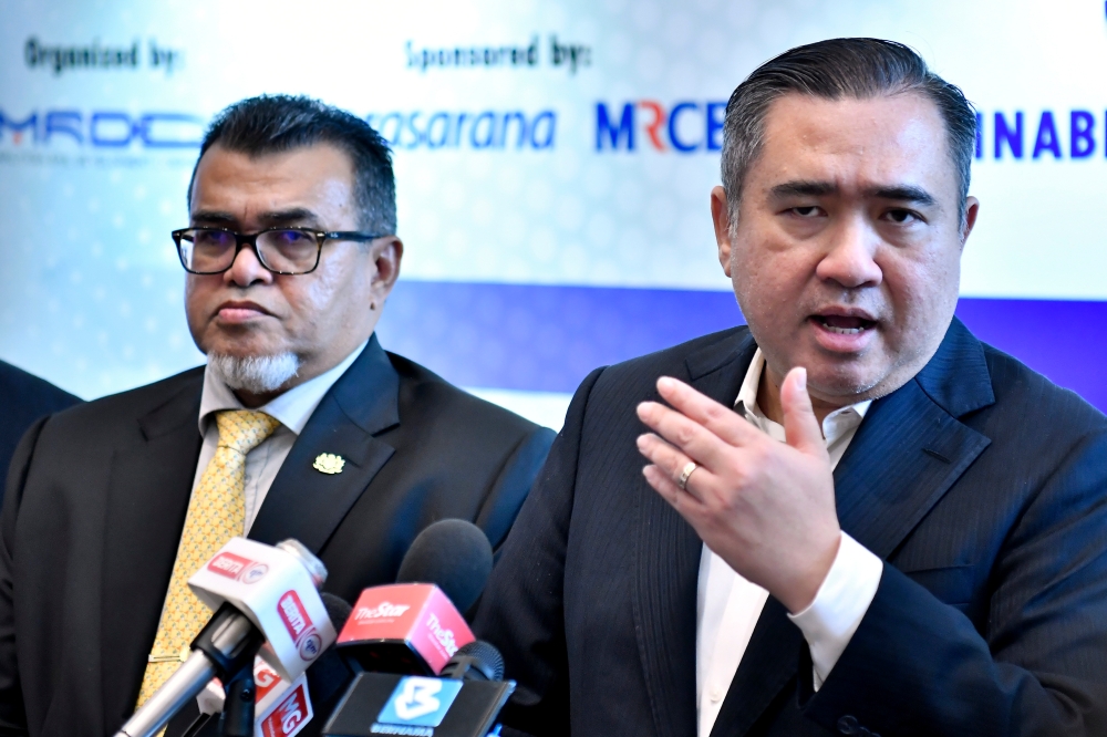 Transport Minister Anthony Loke Siew Fook said the more competitive road tax structure will only take effect after 2025, after the end of the road tax exemption period for EVs as announced by the government last year. — Bernama pic 