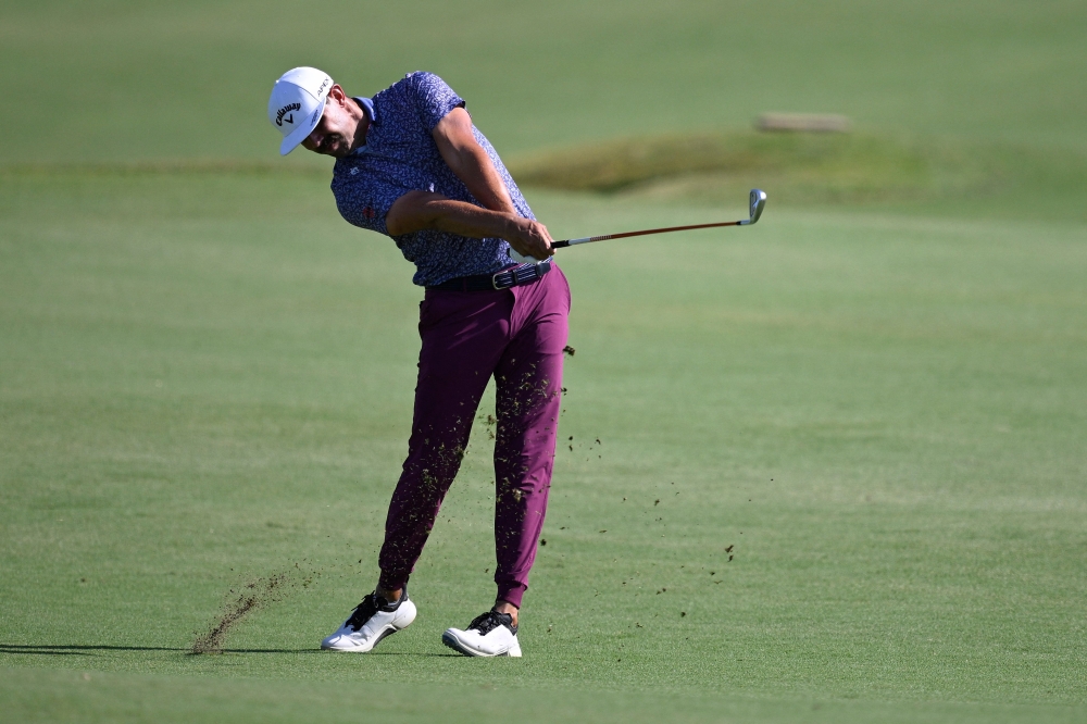 Erik van Rooyen of South Africa plays a shot on the first hole during the first round of the World Wide Technology Championship at El Cardonal at Diamante Cabo San Lucas in Mexico November 2, 2023. — Picture by Orlando Ramirez/Getty Images via AFP 