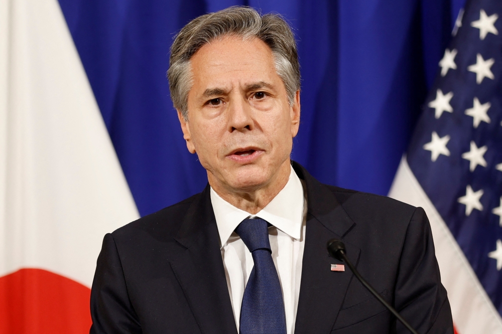 US Secretary of State Antony Blinken insists that Israel does not intend to occupy Gaza. — Pool via Reuters