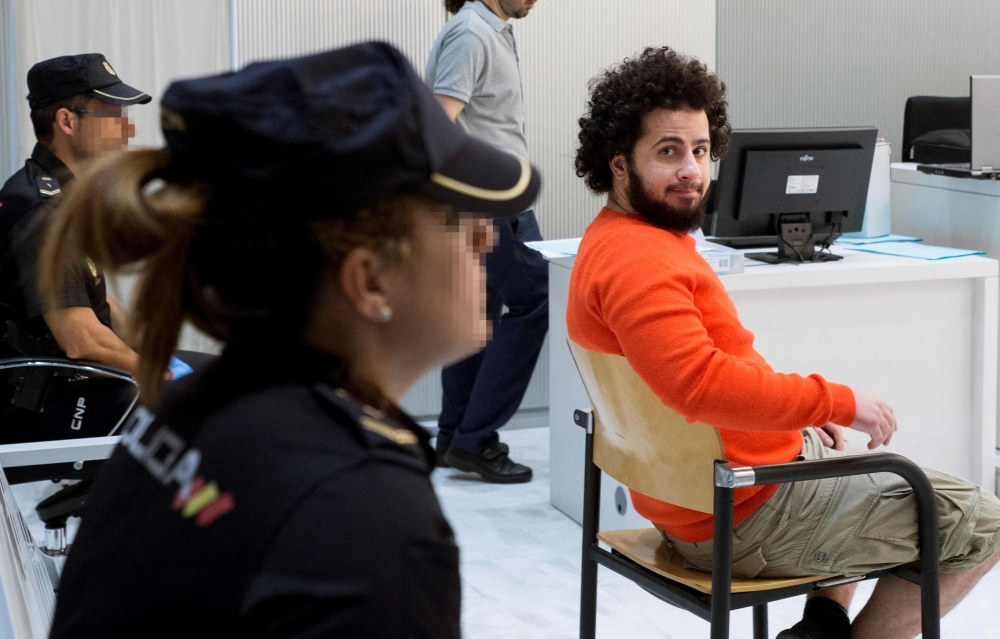 Ahmed Samsam sued the Danish Security and Intelligence Service (PET) and the Danish military intelligence service (FE), asking them to recognise him as a secret agent. — Pool via AFP pic