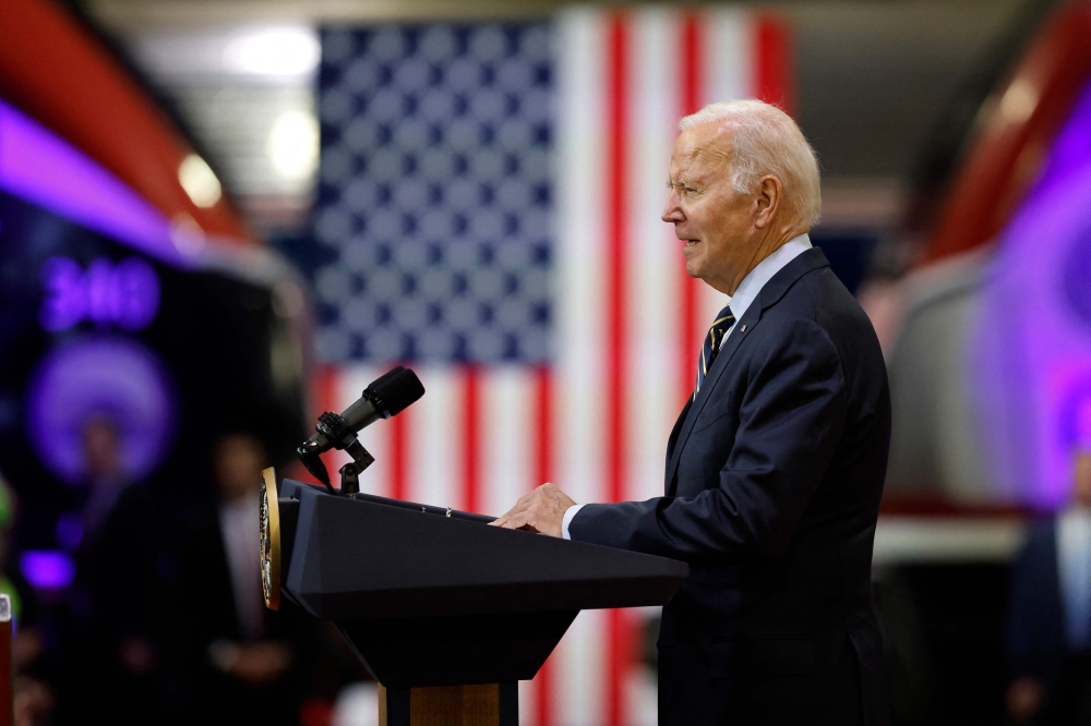 Republicans in Congress aggressively ramped up an impeachment inquiry against US President Joe Biden yesterday by issuing subpoenas for testimony from his son Hunter and brother James. — AFP pic