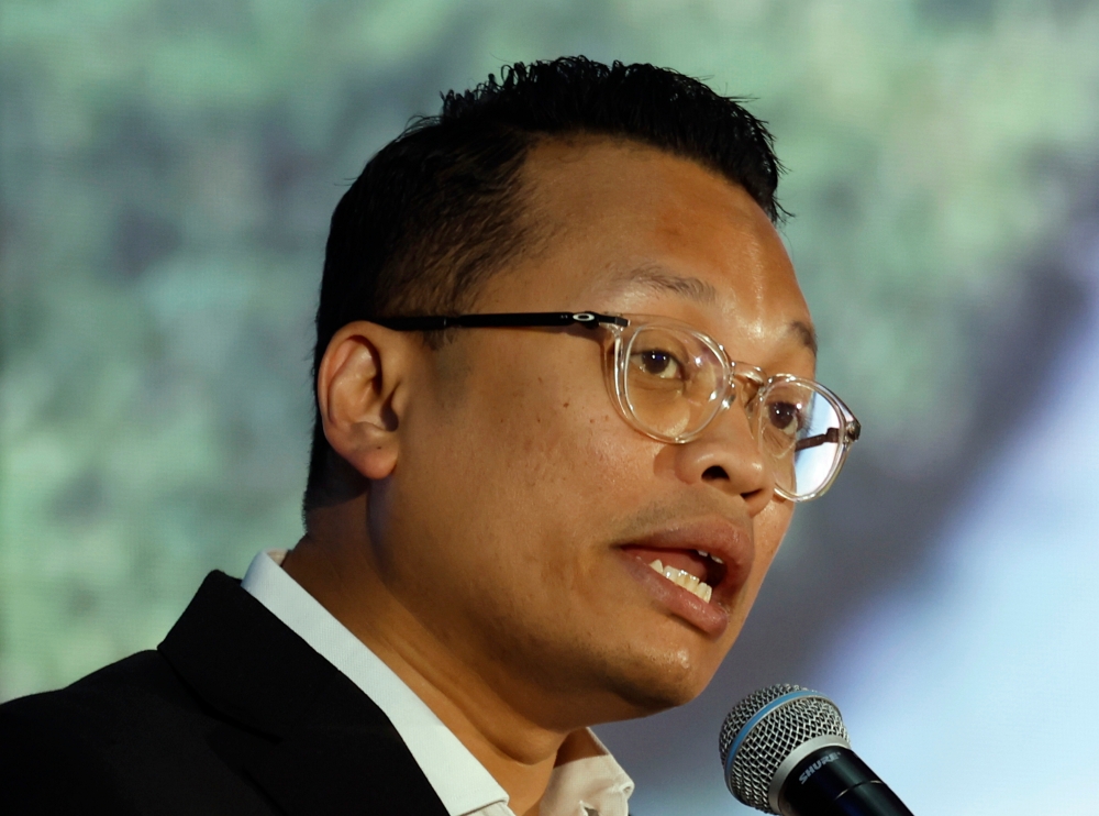Natural Resources, Environment and Climate Change Minister Nik Nazmi Nik Ahmad said NETR would ensure the nation remains relevant and competitive in a world where industrial and commercial bases are rapidly changing by the day. — Bernama pic    