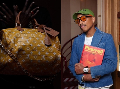 Out of touch!: American producer-songwriter Pharrell Williams slammed for LV’s RM4.86m Millionaire Speedy bag