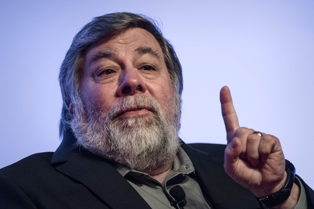 Apple co-founder Steve Wozniak suffered a minor stroke in Mexico but has left hospital and is returning to the United States, he told ABC News yesterday. — AFP file pic