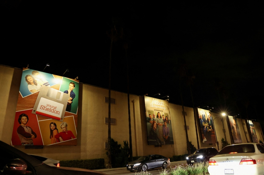 A view of the Warner Bros. Studio, after the SAG-AFTRA TV/Theatrical Committee approved a tentative agreement with the Alliance of Motion Picture and Television Producers (AMPTP) to bring an end to the 118-day actors strike, in Burbank, California November 8, 2023. — Reuters pic