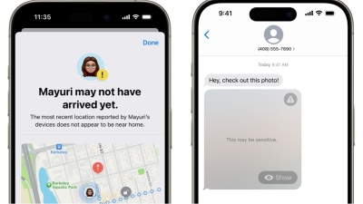 New Apple safety features allow you to ‘check in’ with friends, manage sensitive content