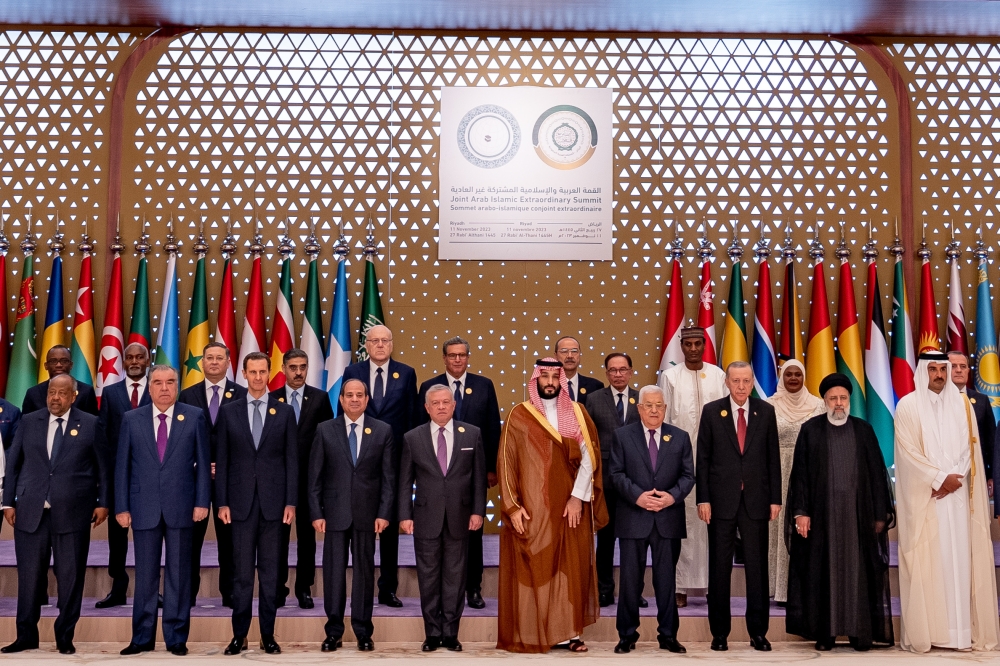 Prime Minister Datuk Seri Anwar Ibrahim arrived in Riyadh yesterday afternoon to attend the 8th Extraordinary Islamic Summit of the Organisation of Islamic Cooperation (OIC), held at King Abdul Aziz International Conference Centre. — Bernama pic