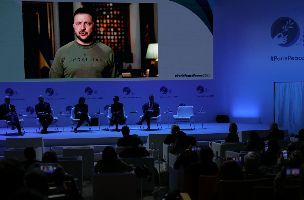 Ukrainian President Volodymyr Zelensky yesterday said Ukraine should get ready for winter, fearing Russia will pick up its campaign of systematic strikes on power facilities. — AFP pic