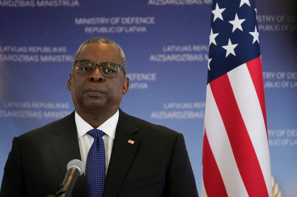 The United States had carried out strikes against two Iran-linked sites in Syria in response to attacks on American forces, Defence Secretary Lloyd Austin said yesterday. — Reuters pic