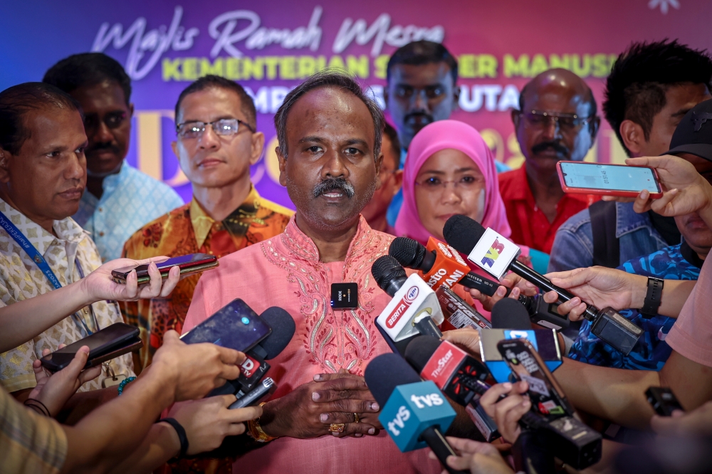 Human Resources Minister V. Sivakumar said he had instructed the Manpower Department to take strict action against any employer who mistreated their workers in line with KSM’s aspiration to ensure Malaysia was free from forced labour practices. — Bernama pic 