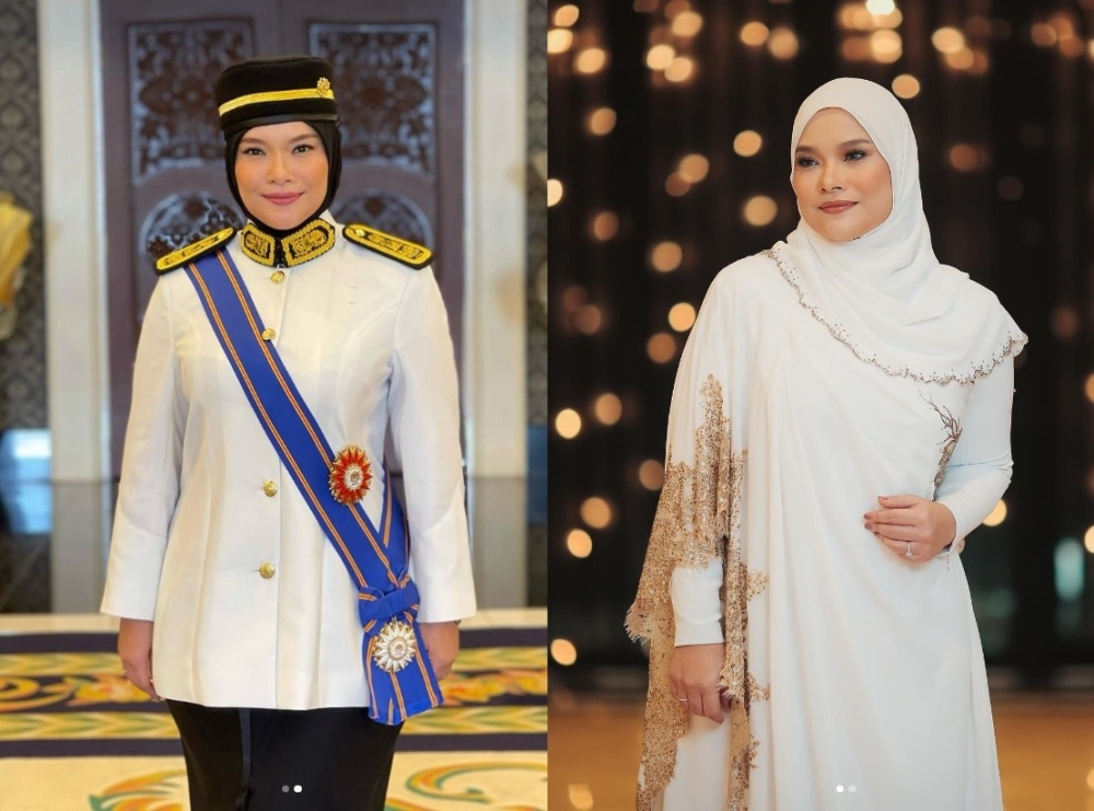 Nora is being treated in hospital for shortness of breath. — Pictures via Instagram/itsnoraariffin