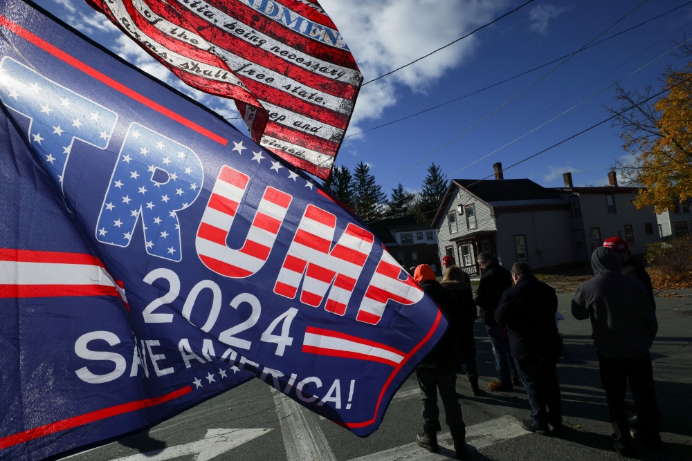 — US President Joe Biden’s 2024 re-election team yesterday said former President Donald Trump had embraced the language of Nazi German dictator Adolf Hitler by using the word vermin to refer to his political enemies. — Reuters pic