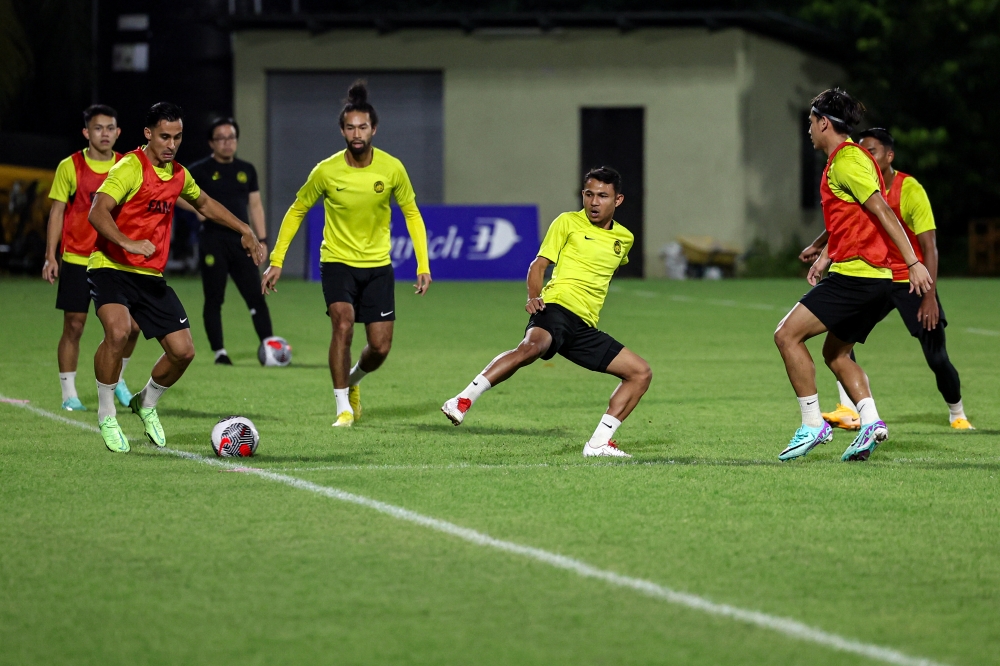 Based on the progress shown under the guidance of head coach Kim Pan Gon, which has seen Malaysia now ranked among the top 24 teams in Asia, there is no doubt that this Harimau Malaya squad can create history by going beyond the second round of the World Cup Qualifiers this time. — Bernama pic 