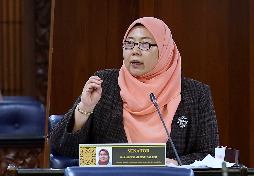 Domestic Trade and Cost of Living Deputy Minister Fuziah Salleh said a majority of foreign brands in Malaysia are owned by local companies through the master franchise concept which is subject to the Franchise Act 1998. — Bernama pic 