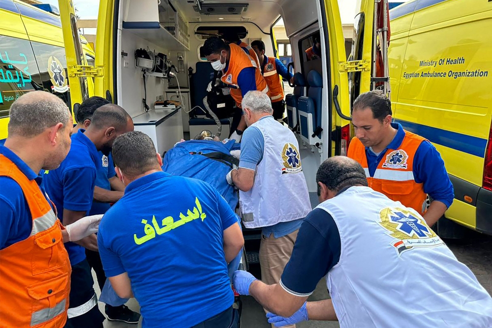 More than two dozen Palestinian cancer patients, who had crossed from Gaza into Egypt, arrived in Turkiye for treatment in the early hours of Thursday, Turkiye’s Anadolu agency reported. — AFP pic