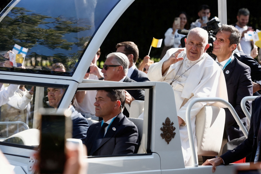 It was not clear if the deal with Volkswagen eventually will cover the popemobiles, the specially built, high, white vehicles which transport the pope through crowds in St. Peter’s Square. — Reuters pic