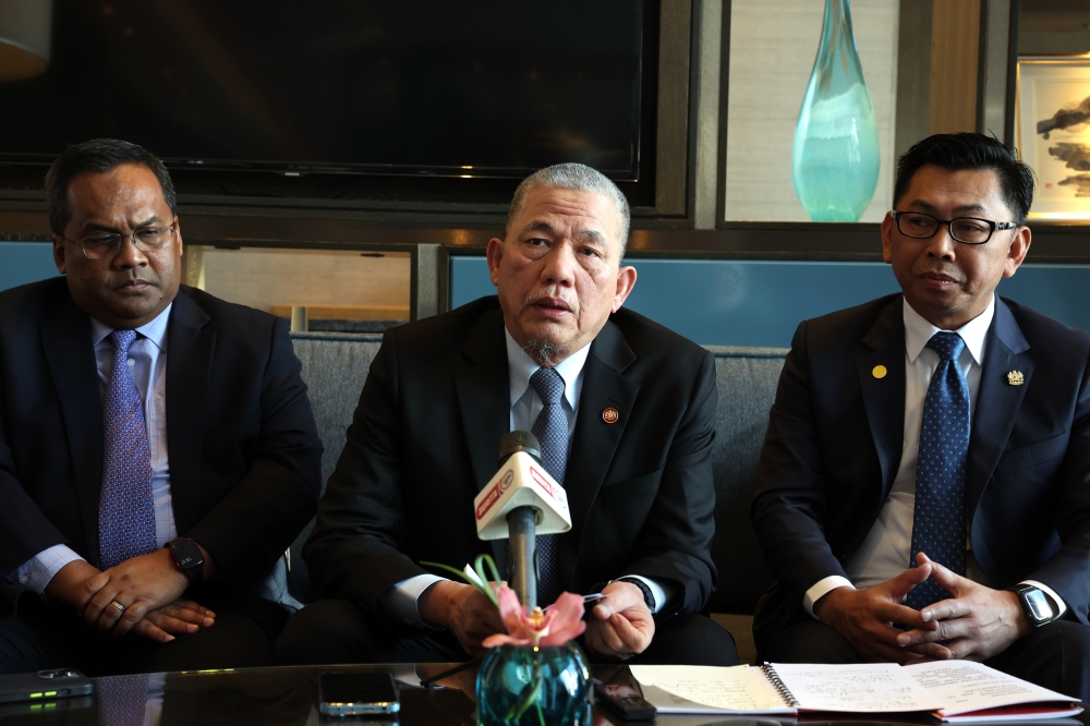 Deputy Prime Minister Datuk Seri Fadillah Yusof said China would assist in getting the job scam victims in Myanmar out through China. — Bernama pic 