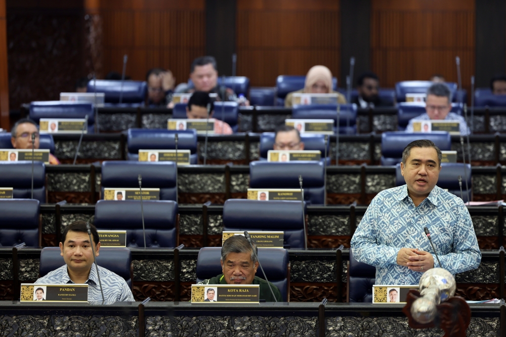 Transport Minister Anthony Loke said this was one of the selective interventions carried out by the government based on the understanding that there is an issue with flight tickets. — Bernama pic 