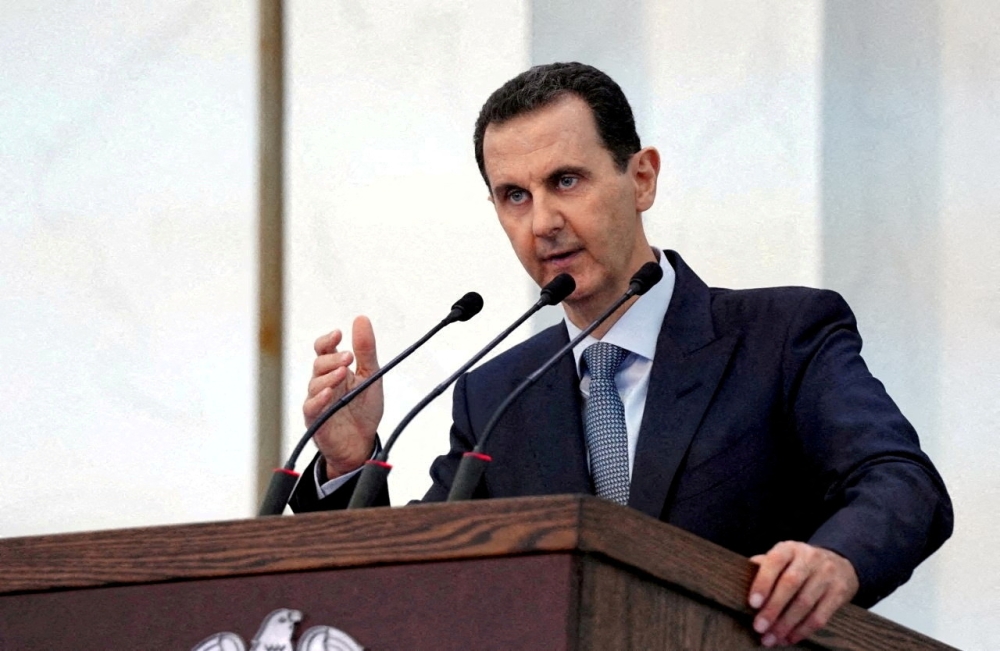 Syria has boycotted the court’s hearings and was not present for the ruling. — SANA handout via Reuters pic