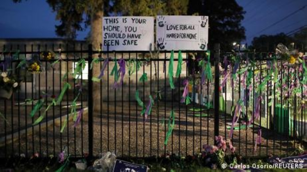 The prosecution had argued that the 22-year-old defendant’s attack was an act of terrorism. Four members of the family were killed in the 2021 attack, with a single surviving child orphaned. — DW pic